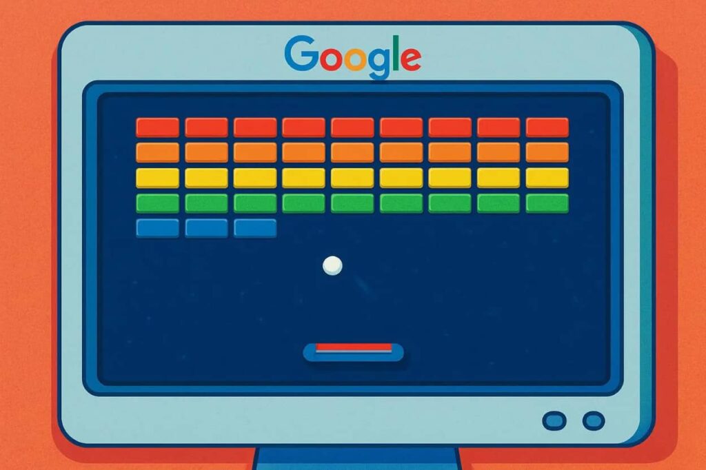 Google Block Breaker