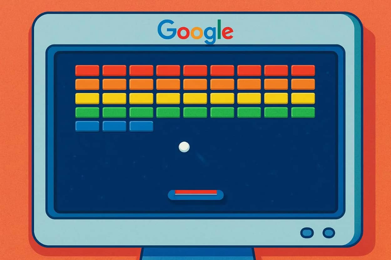 Google Block Breaker